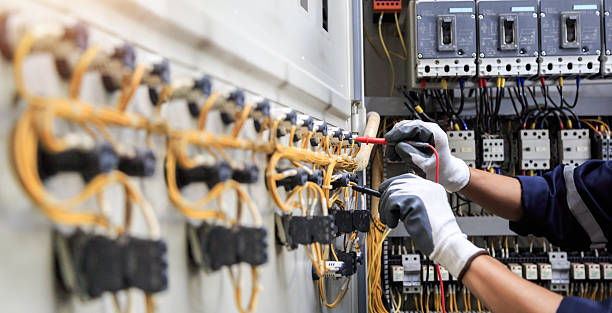 Professional Electrician technician working in Boiling Springs, PA